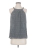 a.n.a. A New Approach 100% Polyester Gray Sleeveless Blouse Size S - photo 1