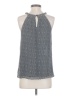 a.n.a. A New Approach 100% Polyester Gray Sleeveless Blouse Size S - photo 2