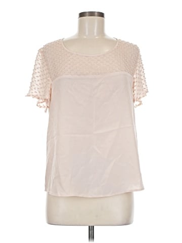 Amour Vert Short Sleeve Silk Top (view 1)