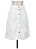 J.Crew Solid White Denim Skirt Size 24 waist (petite) - photo 1