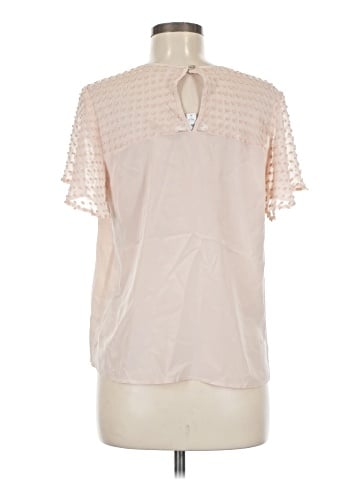 Amour Vert Short Sleeve Silk Top (view 2)