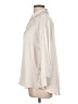 Zara Solid Ivory Long Sleeve Blouse Size L - photo 5