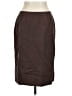 Le Suit Solid Brown Formal Skirt Size 12 - photo 1