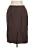 Le Suit Solid Brown Formal Skirt Size 12 - photo 2