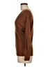 Open Edit Brown Long Sleeve Top Size M - photo 5