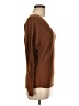 Open Edit Brown Long Sleeve Top Size M - photo 4