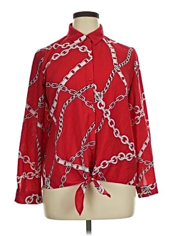 Susan Graver Long Sleeve Blouse (view 1)