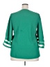 Amaryllis 100% Polyester Green 3/4 Sleeve Blouse Size XXL - photo 2