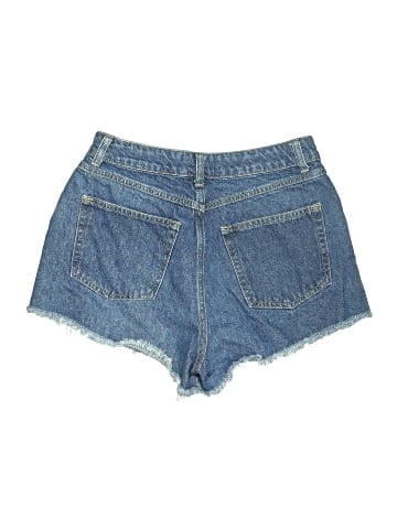Kittenish Denim Shorts (view 2)