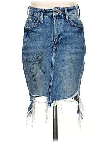 &Denim by H&M Denim Skirt (view 1)