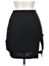 Elan Solid Black Casual Skirt Size XS - photo 1
