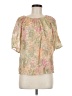 Ann Taylor LOFT Gold Short Sleeve Blouse Size M - photo 1