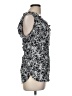 Daisy Fuentes 100% Polyester Silver Sleeveless Blouse Size M - photo 4