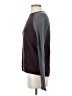 Theory Color Block Burgundy Pullover Sweater Size S - photo 5