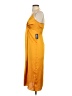 Express 100% Polyester Yellow Cocktail Dress Size XS - photo 5