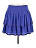 Ramy Brook 100% Alpaca Solid Blue Wool Skirt Size M - photo 1