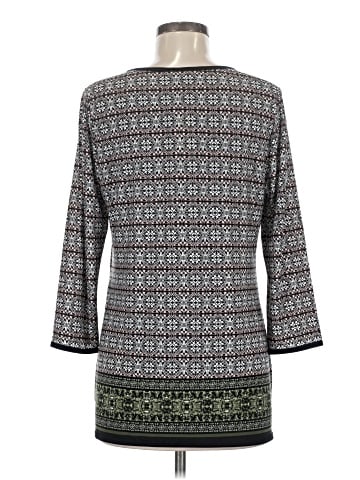 Christopher & Banks 3/4 Sleeve Blouse (view 2)