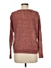 Nic + Zoe Tweed Burgundy Pullover Sweater Size M - photo 2