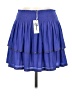 Ramy Brook 100% Alpaca Solid Blue Wool Skirt Size M - photo 2