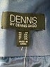 Dennis by Dennis Basso 100% Rayon Blue Raincoat Size 2X - photo 6
