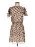 Atmosphere Print Tan Casual Dress Size EU 32 / US 2 - photo 1
