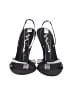 Nina Houndstooth Black Sandals Size 8 - photo 2