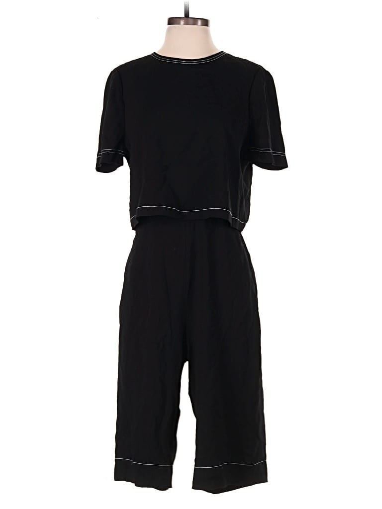 Pre-owned Bcbgmaxazria Romper In Black
