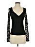ChicMe Black Long Sleeve Top Size S - photo 1