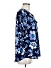 Croft & Barrow Blue 3/4 Sleeve Blouse Size M - photo 4