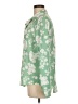 Unbranded 100% Polyester Floral Green Long Sleeve Blouse Size M - photo 5
