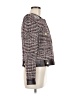 Central Park West Houndstooth Brown Jacket Size M - photo 4