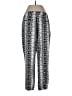 Express Outlet 100% Polyester Print Silver Casual Pants Size L - photo 2