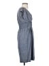Max Studio Chevron-herringbone Gray Casual Dress Size S - photo 4