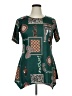 Assorted Brands Green Short Sleeve Top Size XL - photo 1