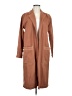 Forever 21 100% Cotton Brown Coat Size M - photo 1