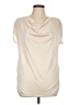 Jennifer Lopez 100% Polyester Ivory Sleeveless Blouse Size L - photo 1
