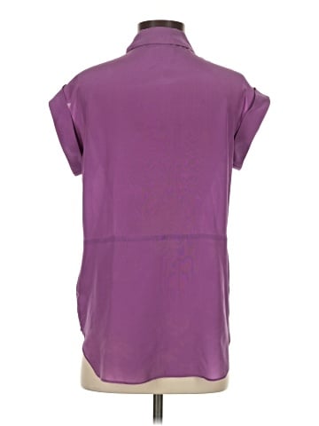 Broadway & Broome Short Sleeve Silk Top (view 2)