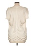 Jennifer Lopez 100% Polyester Ivory Sleeveless Blouse Size L - photo 2
