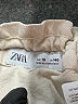 Zara 100% Polyester Green Ivory Cargo Pants Size 10 - photo 3