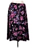 Kasper Print Purple Casual Skirt Size XL - photo 1