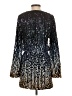 Camila Coelho 100% Polyester Stars Silver Cocktail Dress Size XXS - photo 2