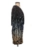Camila Coelho 100% Polyester Stars Silver Cocktail Dress Size XXS - photo 4