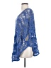 Chico's Blue Poncho Size Sm - Med - photo 5
