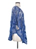Chico's Blue Poncho Size Sm - Med - photo 4