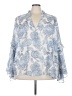 Torrid 100% Polyester Blue Kimono Size 3X Plus (3) - photo 1