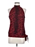 MICHAEL Michael Kors 100% Polyester Red Sleeveless Blouse Size M (petite) - photo 1