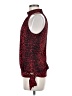 MICHAEL Michael Kors 100% Polyester Red Sleeveless Blouse Size M (petite) - photo 5