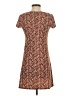 MSK Animal Print Brown Casual Dress Size S (petite) - photo 2