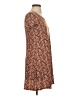 MSK Animal Print Brown Casual Dress Size S (petite) - photo 4
