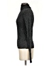 Zara Metallic Silver Turtleneck Sweater Size S - photo 5